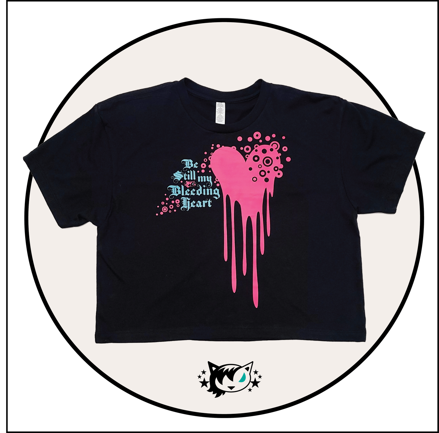 NR Bleeding Heart Crop Top Tee