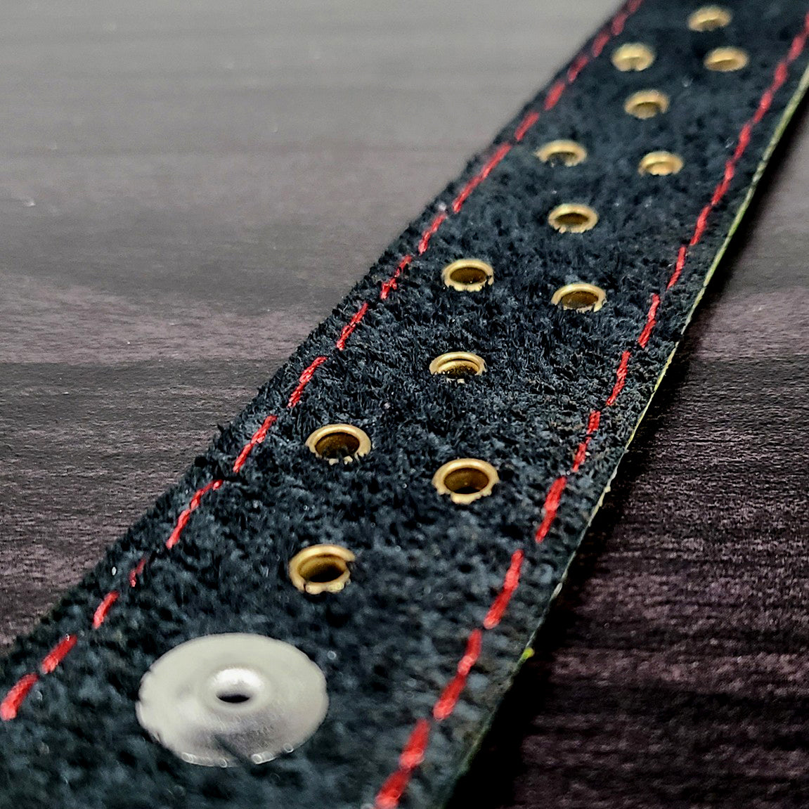 Premiere Avocado Green Leather Bracelet
