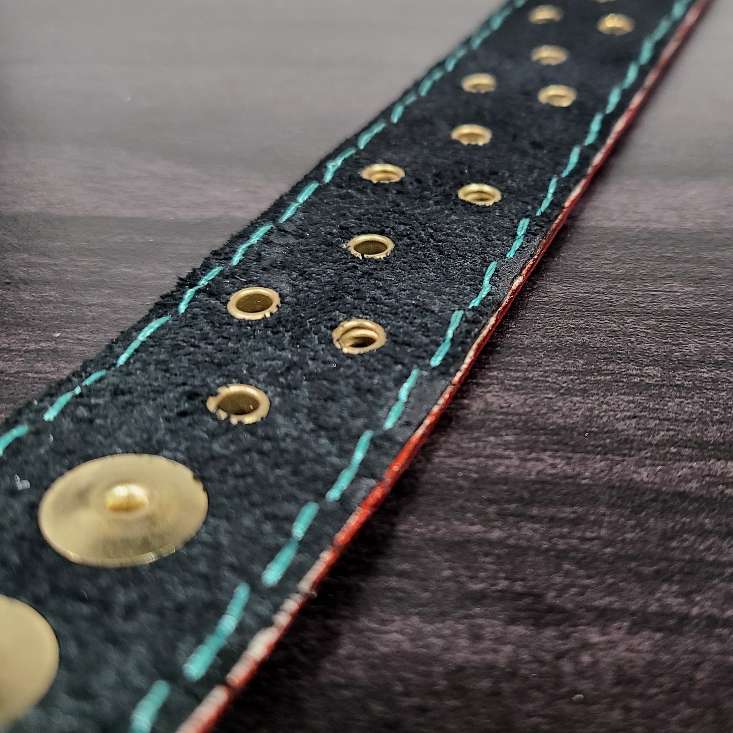 Premiere Red Leather Bracelet
