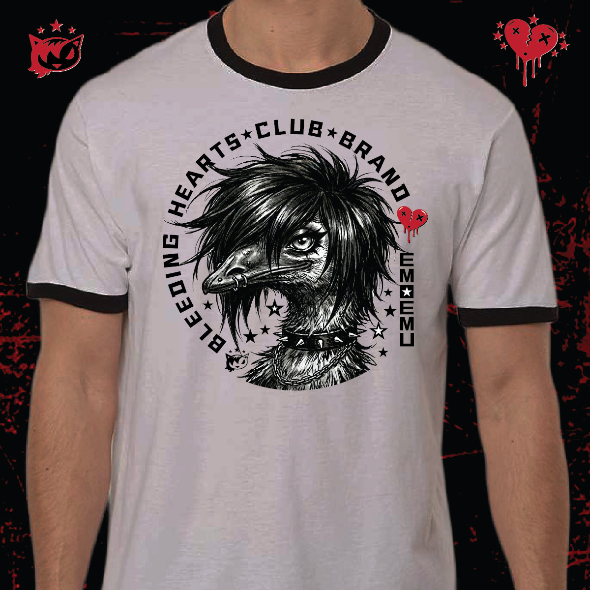 Emo Emu T-Shirt NEW!