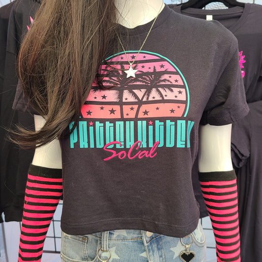 PK SoCal Crop Top Tee