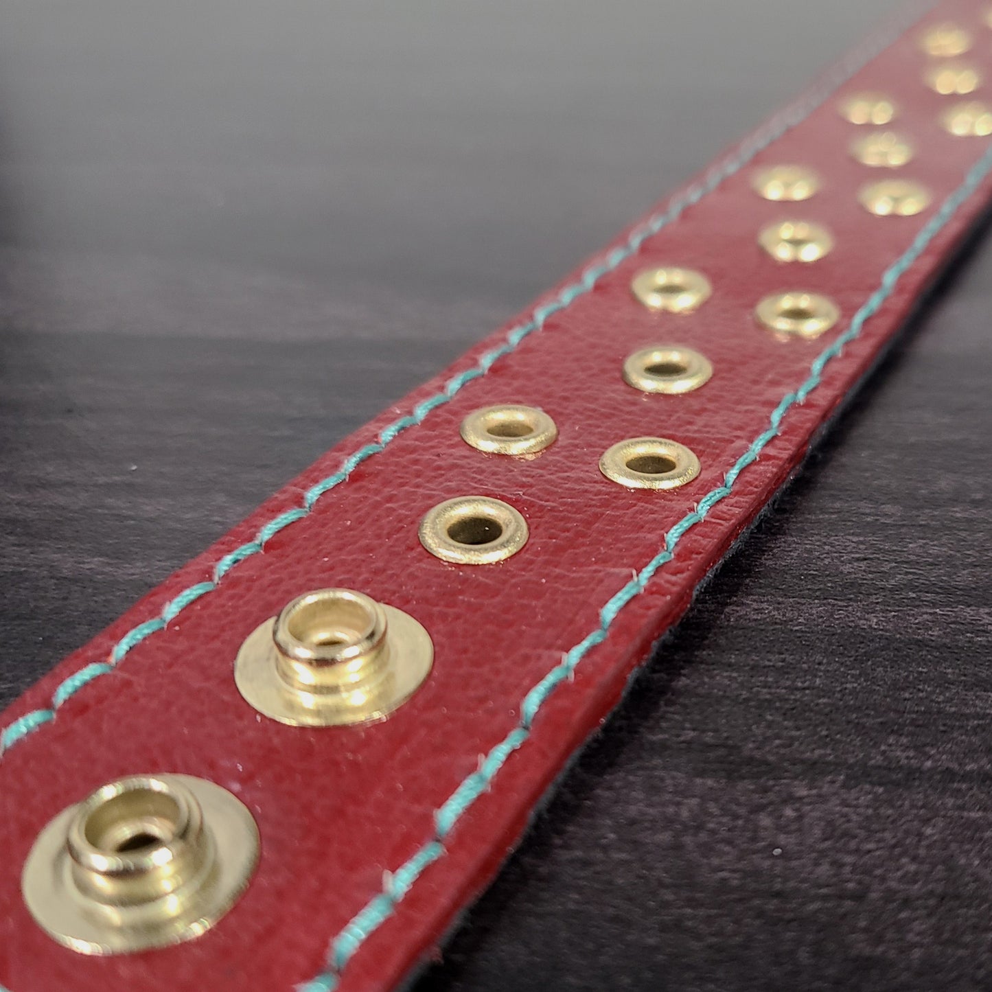 Premiere Red Leather Bracelet